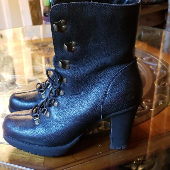 skechers military boots